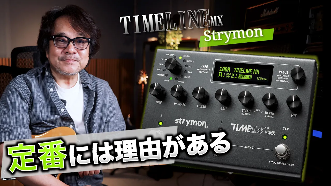 Strymon TimeLine MXの動画サムネイル